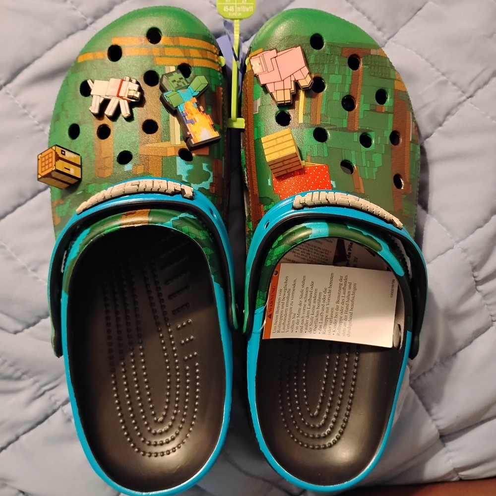 Adult Minecraft Crocs